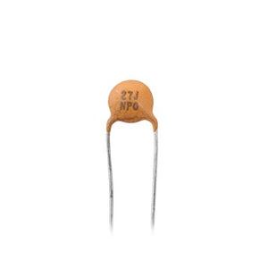 Syscom Capacitor Cerámico Disco / 27 pF / 50 V 0027P0050V