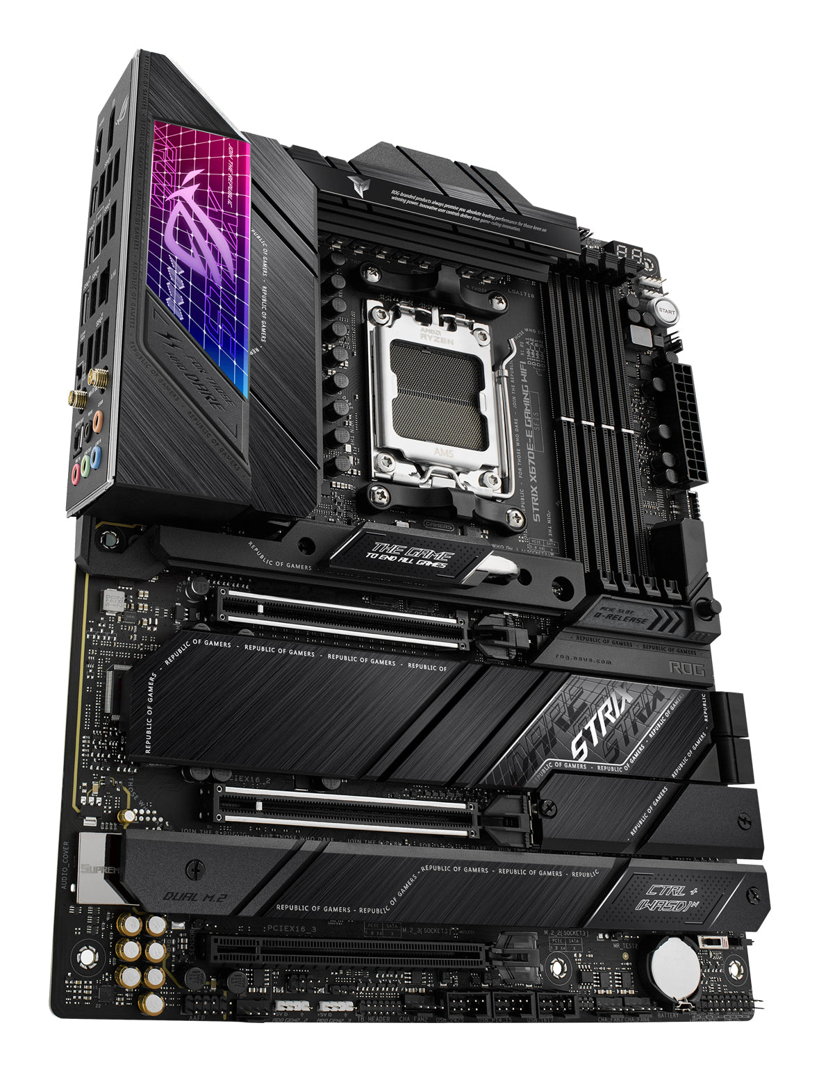 ASUS ROG STRIX X670E-E GAMING WIFI placas base AMD Zócalo AM5 AMD Ryzen™ 7 Zócalo AM5