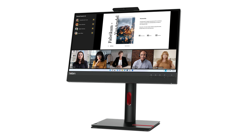 Lenovo ThinkCentre Tiny-In-One 22 Monitor 54,6 cm (21.5") 1920 x 1080 Pixeles Full HD W-LED Negro