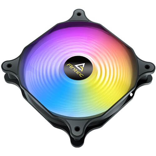 Antec F12 Racing ARGB Gabinete de la computadora Ventilador 12 cm Negro, 500 RPM, 1500 RPM