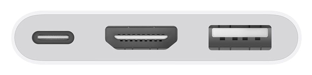 Apple MW5M3AM/A nodo concentrador USB Tipo C Blanco, HDMI, USB 3.2 Gen 1 (3.1 Gen 1) Type-A, USB 3.2 Gen 1 (3.1 Gen 1) T