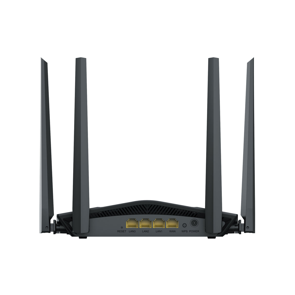 Netis System NX10 router inalámbrico Gigabit Ethernet Doble banda (2,4 GHz / 5 GHz) Negro, Wi-Fi 6 (802.11ax), Router de
