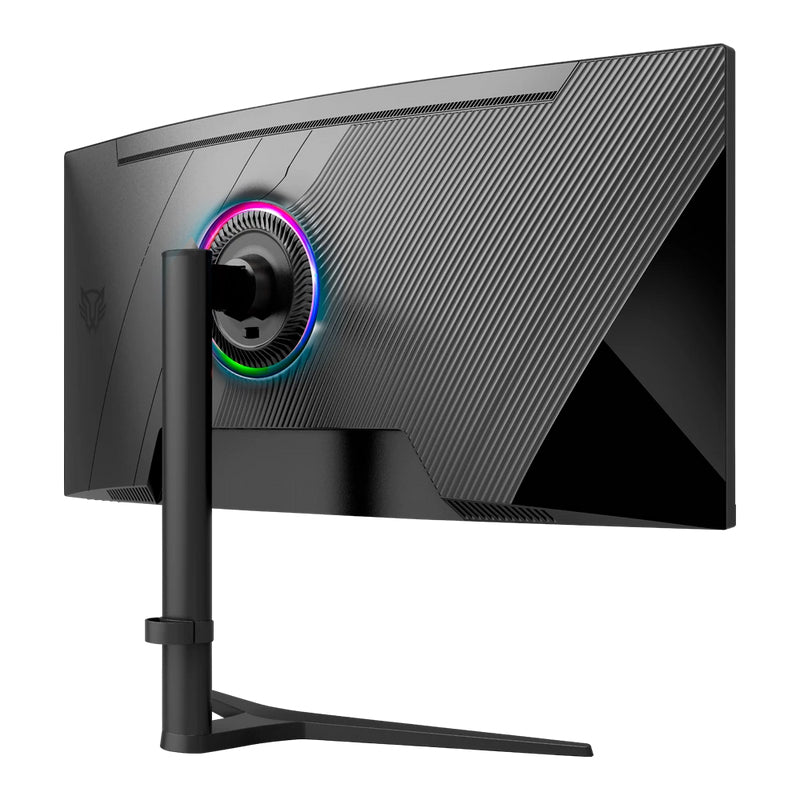 Monitor Balam Rush 34 Extreme Earth MGX34C VA curvo negro WQHD 34" 1MS RGB 144Hz 2xHDMI 2xDP LED IPS 1000:1 DP 3440x1440