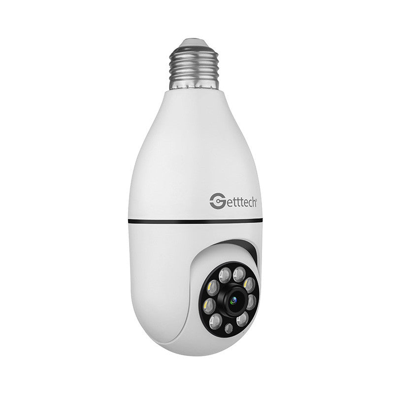 Getttech GEC-WBUB2 cámara de vigilancia Foco Cámara de seguridad IP Interior 1920 x 1080 Pixeles Techo, Inalámbrico, Bla