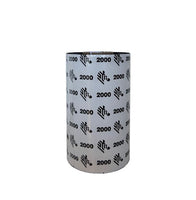 02000BK11045 - Zebra 2000 Wax Cinta Adhesiva 450 m 24 pieza(s) Negro Cera
