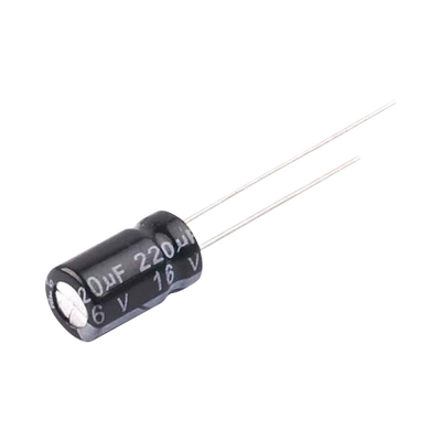 Syscom 0220M0016V condensador Negro Cilíndrico 1 pieza(s)