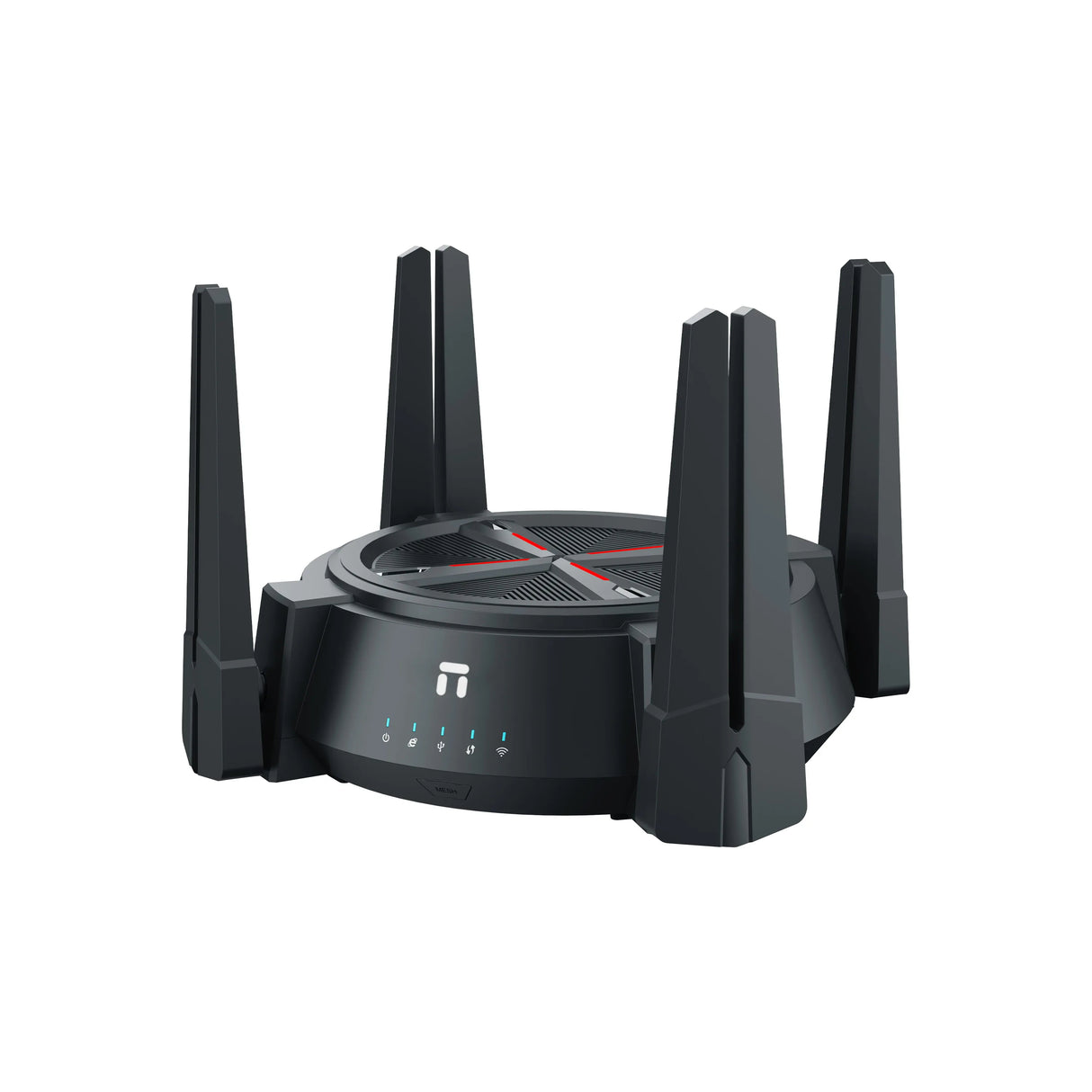 Netis System AX6000 Wireless Dual Band WiFi6 Router router inalámbrico Doble banda (2,4 GHz / 5 GHz) Negro, Wi-Fi 6 (802