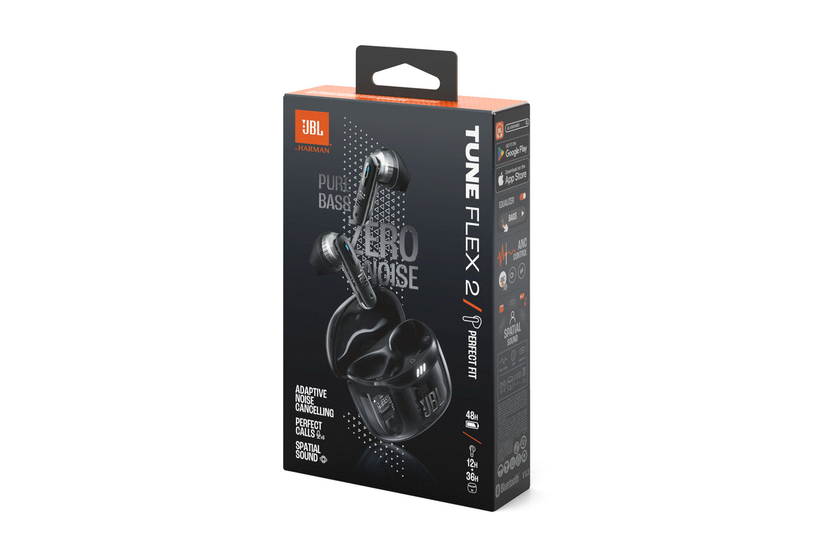 JBL Tune Flex 2 Ghost Edition Auriculares Auriculares Dentro de oído Llamadas/Música Binaural
