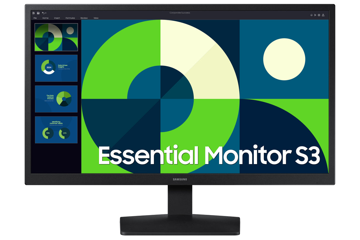Samsung Essential Monitor LS24D310EALXZX Monitor 55,9 cm (22") 1920 x 1080 Pixeles Full HD LCD Negro
