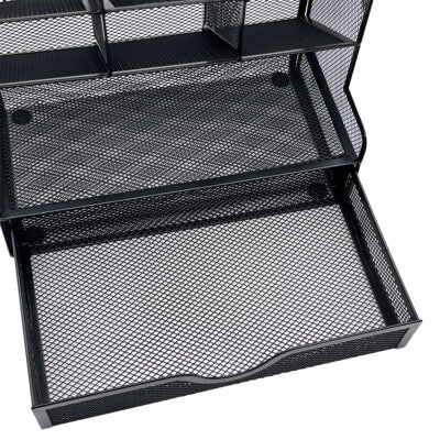 Nextep NE-177X organizador personal Acero Negro, 268 mm, 150 mm, 257 mm