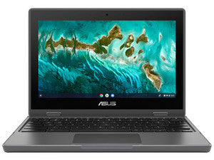 Laptop Asus Chromebook Flip CR1: Procesador Intel Celeron N4500 (hasta 2.8 GHz), Memoria de 8GB DDR4, eMMC de 64GB, Pantalla de 11.6" LED Multi-Touch, Video UHD Graphics, S.O. Chrome OS.