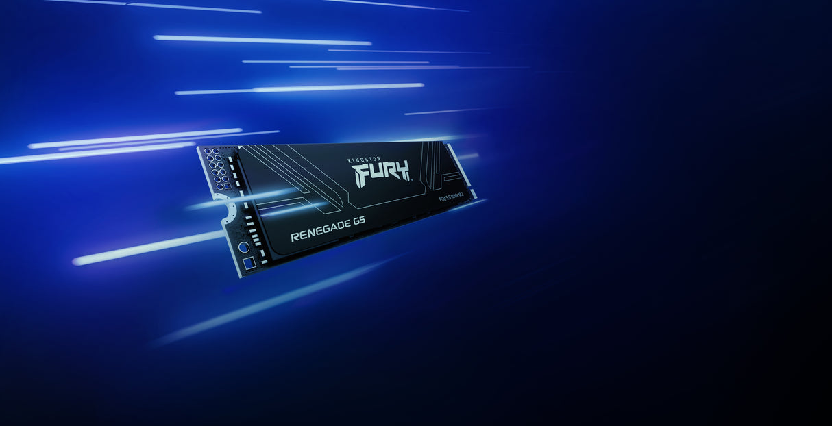Kingston Technology 1T FURY RENEGADE G5 M.2 2280 NVMe SSD unidades internas de estado sólido 1 GB M.2 PCI Express 5.0 Si