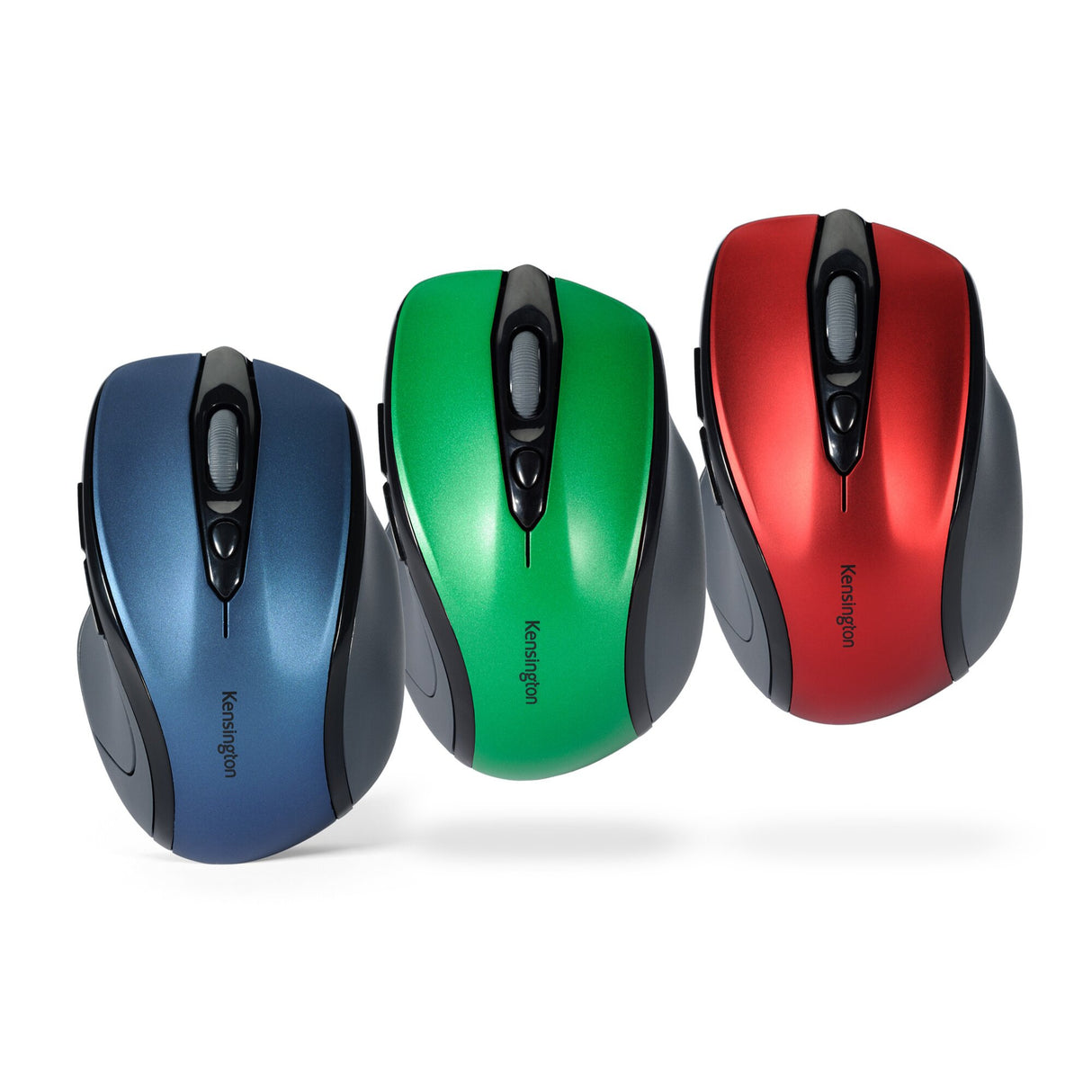 Kensington Ratón inalámbrico Pro Fit tamaño mediano, azul zafiro Ratones Inalámbrico RF inalámbrico Azul