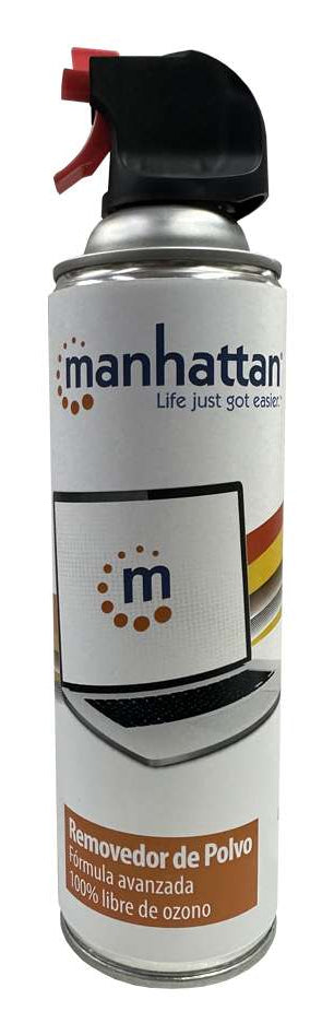 Manhattan 425568 limpiadores de aire comprimido 660 ml Multicolor Si Clorofluorocarbono (CFC)