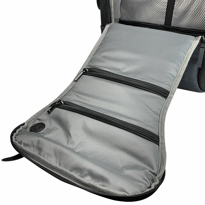 Klip Xtreme KNB-901 mochila City backpack Gris, Negro Nylon, Urbano, KNB-901GB