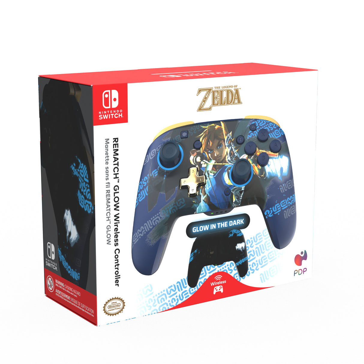 PDP REMATCH GLOW mandos y volantes Gamepad Analógico/Digital Si Si
