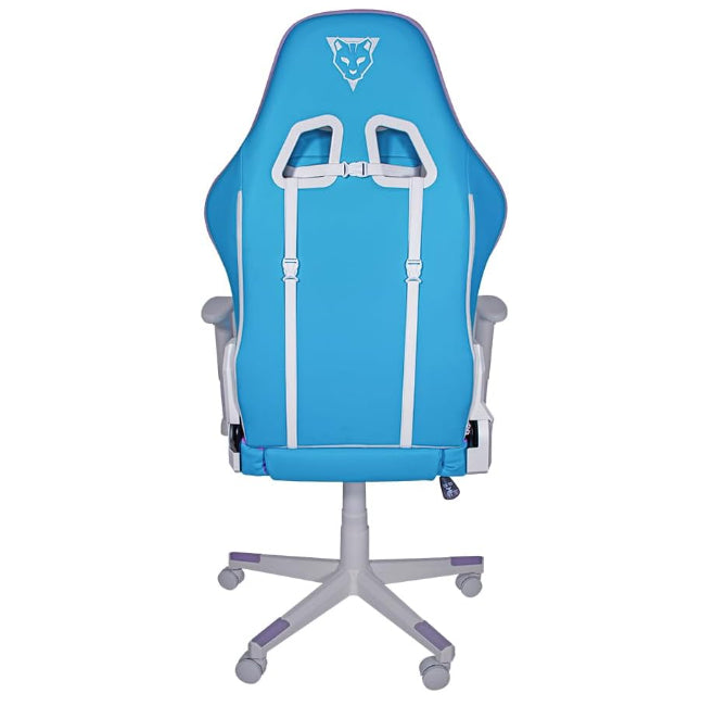 Ocelot Gaming OSA-06 silla para oficina o computadora respaldo duro, Azul, Violeta, Azul