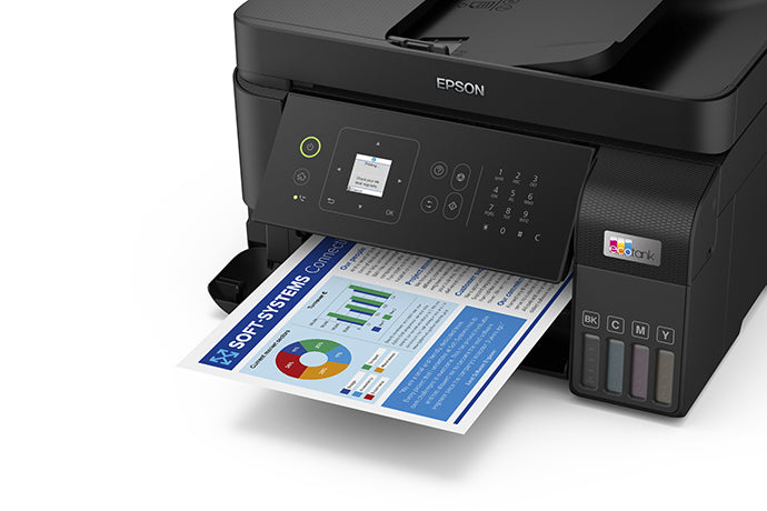 MULTIFUNCIONAL EPSON L5590 33/20 PPM A4 ADF OFICIO FAX WIFI ETHERNET