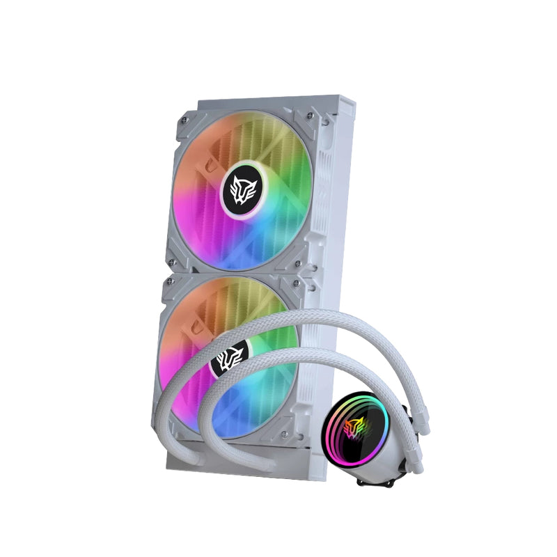 Balam Rush BR-937375 sistema de refrigeración de computadora Procesador Refrigerador híbrido Blanco