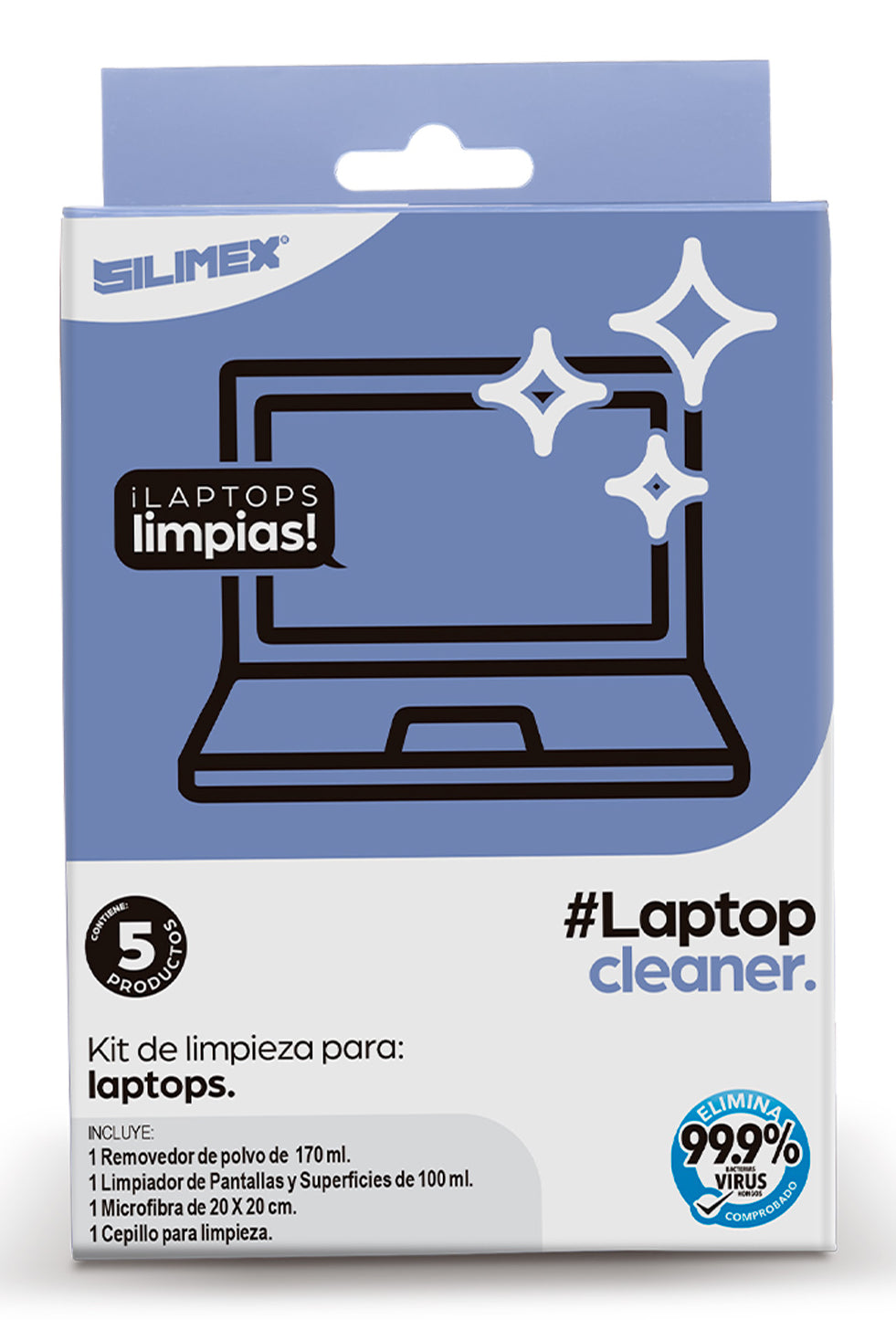 Limpiador SILIMEX CLEANER con Capacidad de 1 Litro, Alta Velocidad de Secado y Fórmula Biodegradable
