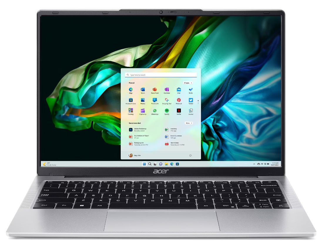 Acer Aspire Lite AL14-31P-353Y Laptop Portátil Plata Concha 35,6 cm (14")