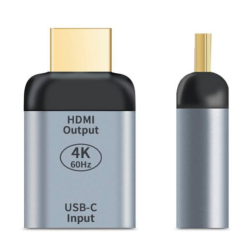 Urban Balance TIPC-HDMI-UB adaptador gráfico USB Plata, 3.2 Gen 1 (3.1 Gen 1), USB Tipo C, Salida HDMI
