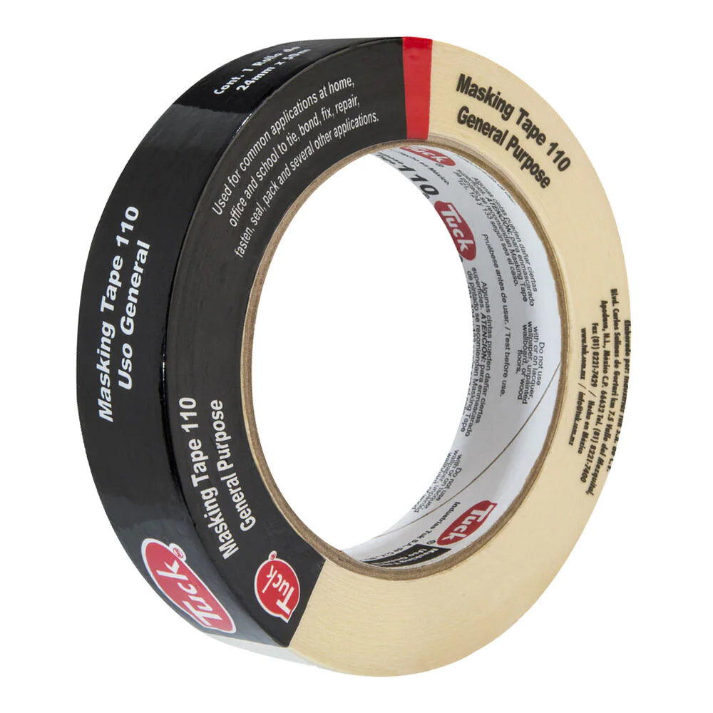 Cinta Tuck Masking Tape 110 24X50 Pza - 110 24X50 FullOffice.com
