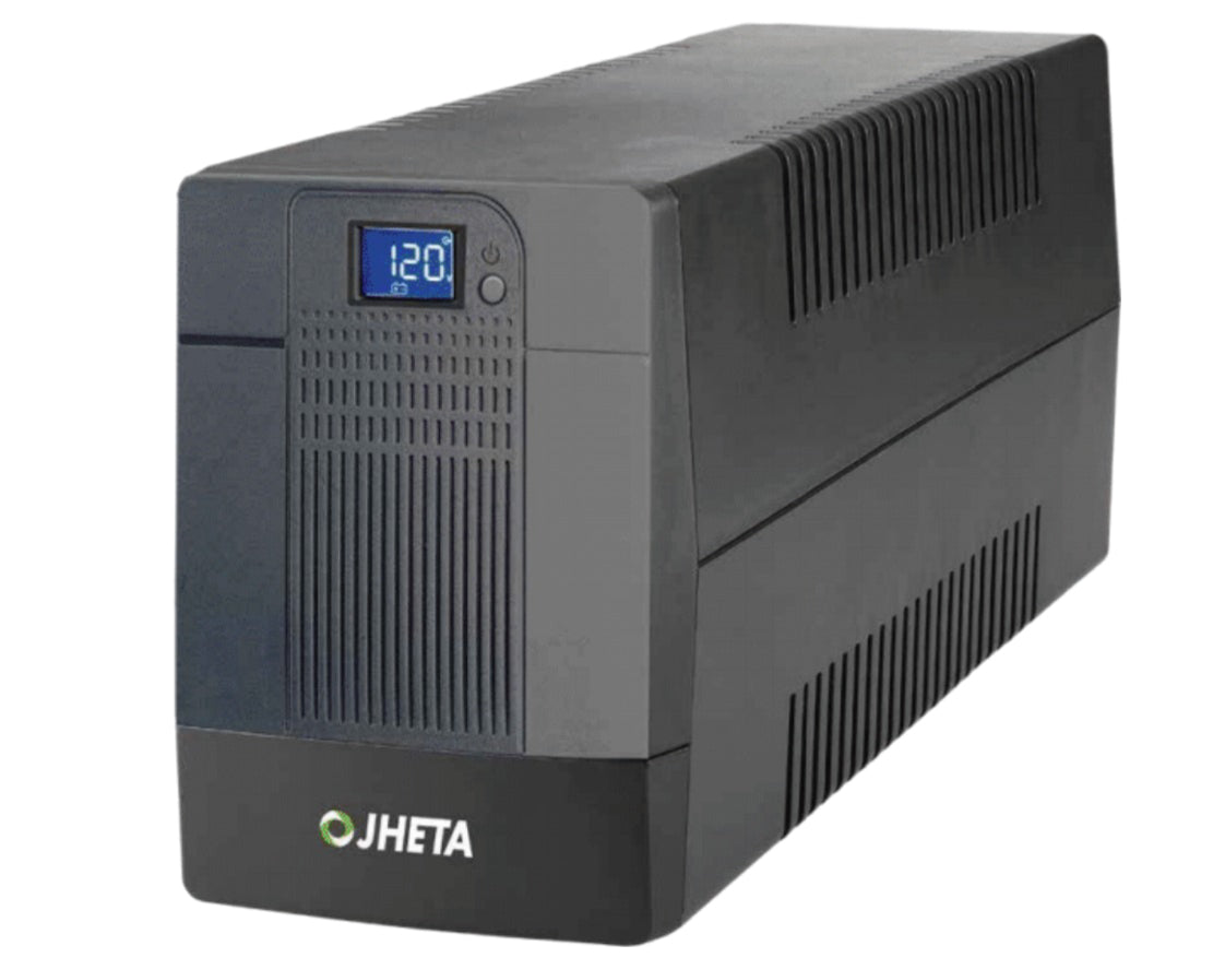 Jheta NEO LCD 1000 sistema de alimentación ininterrumpida (UPS) Línea interactiva 1 kVA 600 W 8 sali