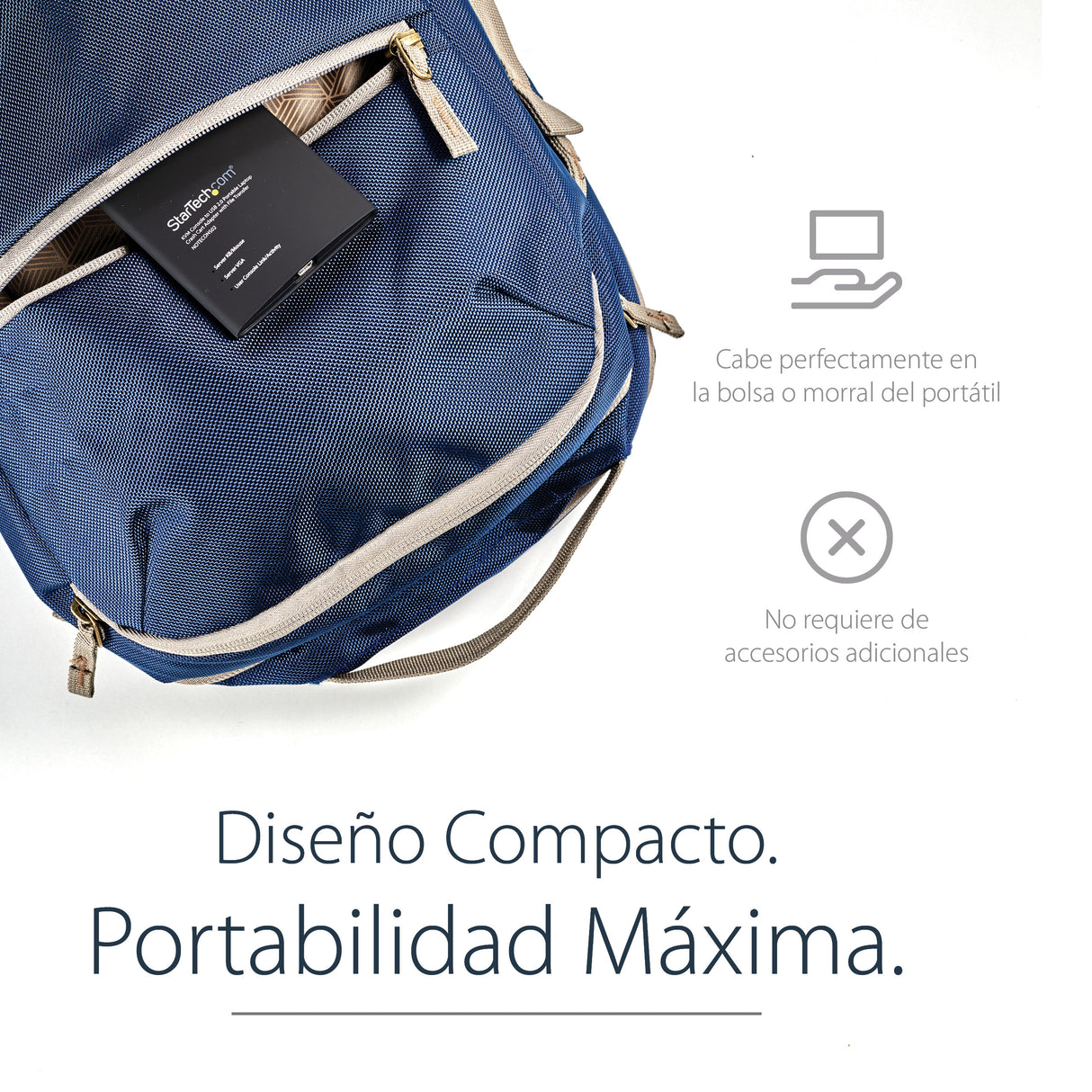 StarTech.com Adaptador Crash Cart USB con Transferencia de Ficheros y Captura de Vídeo Interruptores KVM 1 USB Full HD