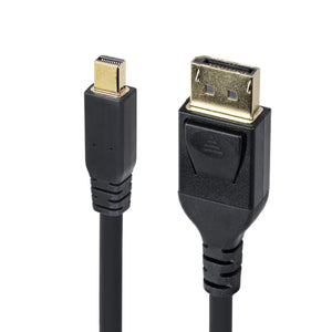 StarTech.com Cable Mini DisplayPort a DisplayPort 1.4 de 3m - 8K 60Hz - HBR3 - Adaptador MiniDP a DisplayPort - UHD 4K 1