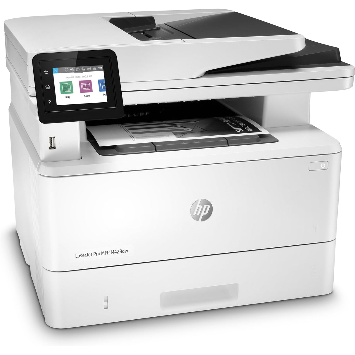 HP LaserJet Pro Impresora multifunción M428dw, Impresión, copia, escaneado y correo electrónico, Escaneo a correo electr