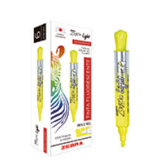 Zebra 301AMOCNC006 marcadores 6 pieza(s) Punta de cincel Amarillo Alrededor