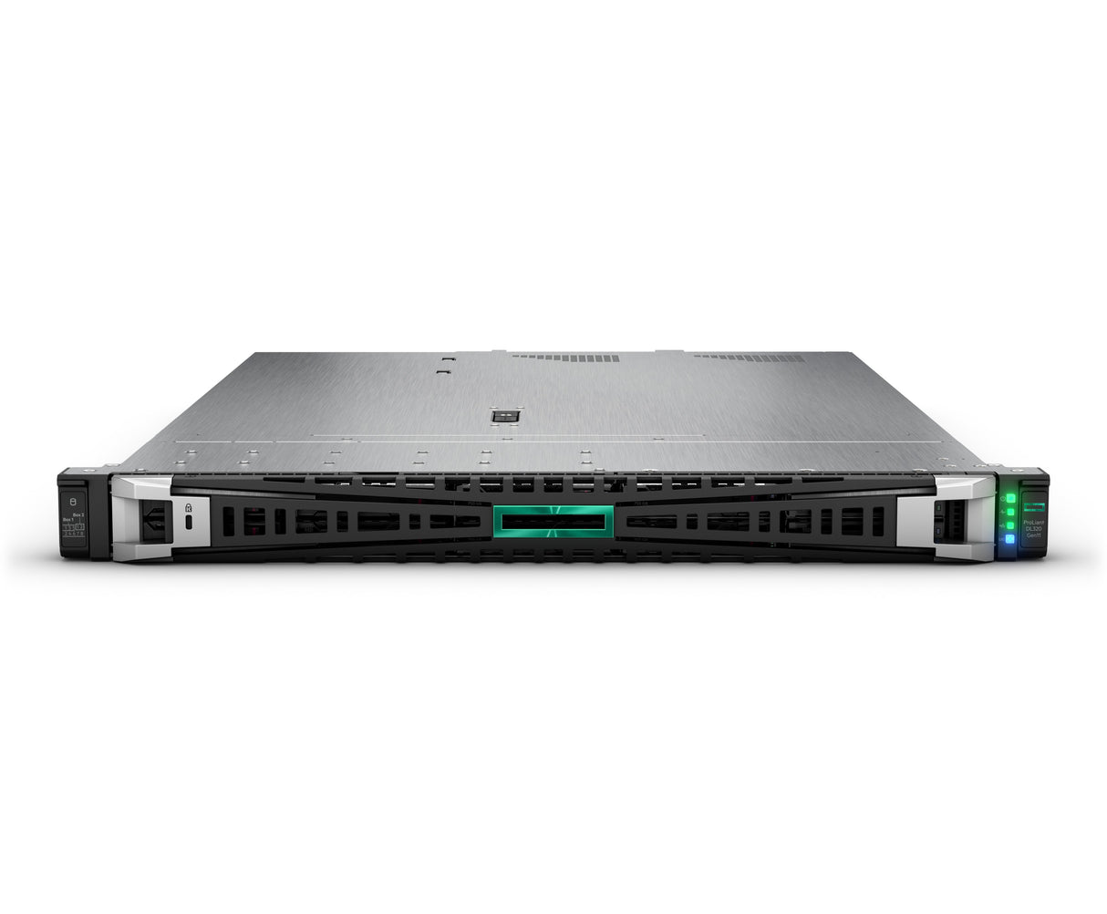 HPE ProLiant DL320 Gen11 3408U 1.8GHz 8-core 1P 16GB-R 4LFF 500W PS Server, DDR5-SDRAM, Bastidor (1U)