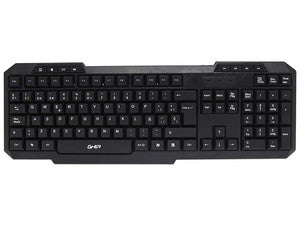 Teclado Ghia GTA50, USB. Color Negro.