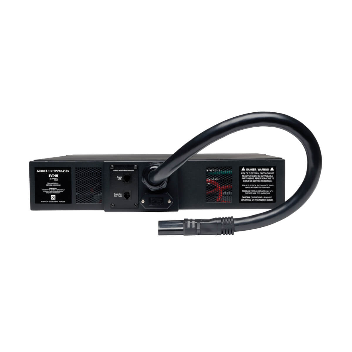 Tripp Lite BP72V18-2US Módulo de Baterías Externas de 73V de 2U en Rack o Torre para Sistemas UPS Selectos, 1 pieza(s),