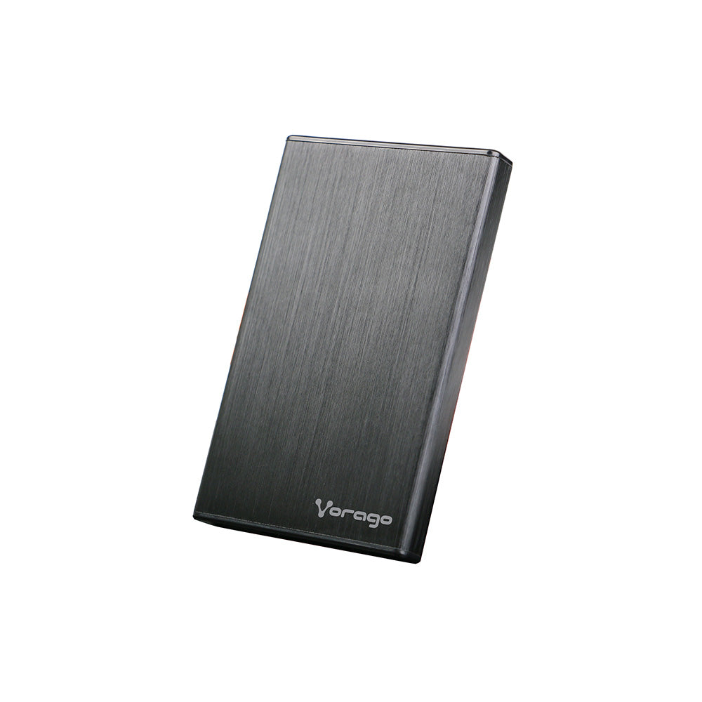 ENCLOSURE VORAGO DD 2.5 USB 2.0 SATA SOP. HASTA 2 TB NEGRO HDD-102-BK