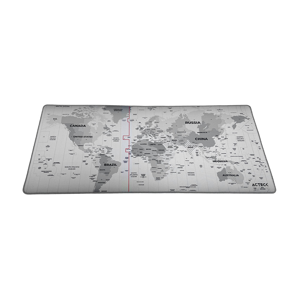 Acteck AC-941037 Cojín de ratón para Juegos Blanco, Imagen, Tela, Caucho