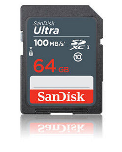 MEMORIA FLASH SDXC SANDISK, ULTRA 64GB,