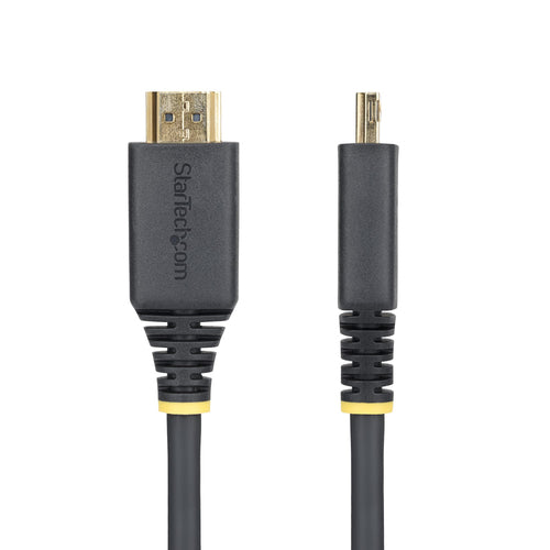 StarTech.com Cable HDMI de Alta Velocidad de 50cm - Conectores de Agarre - 4K60Hz/1440p 144Hz - HDR10/HDCP 2.2/ARC - UHD