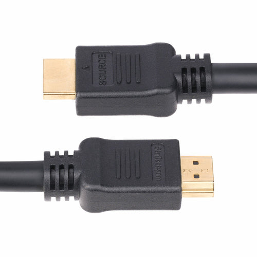 StarTech.com Cable HDMI 2.0 Activo de 15m - CMP - para Plénum - Cable HDMI de Alta Velocidad - 4K 60Hz - HDR10/HDCP 2.2/