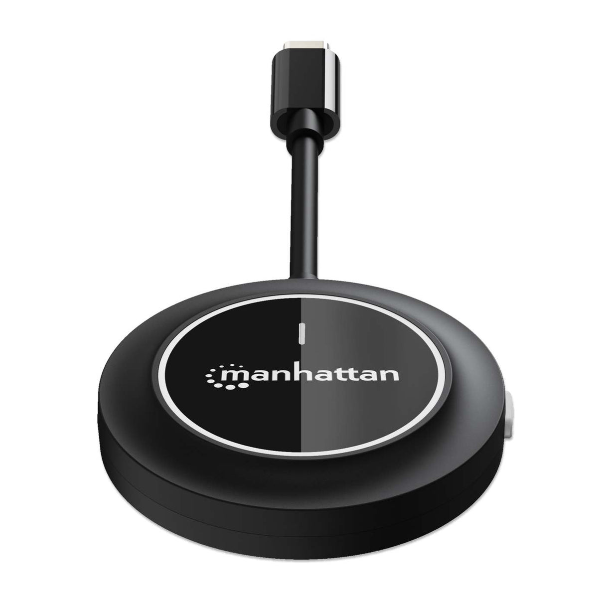 Manhattan Adaptador inalámbrico HDMI 1080p con transmisor USB-C, dongle para mostrar vídeo de forma inalámbrica desde un