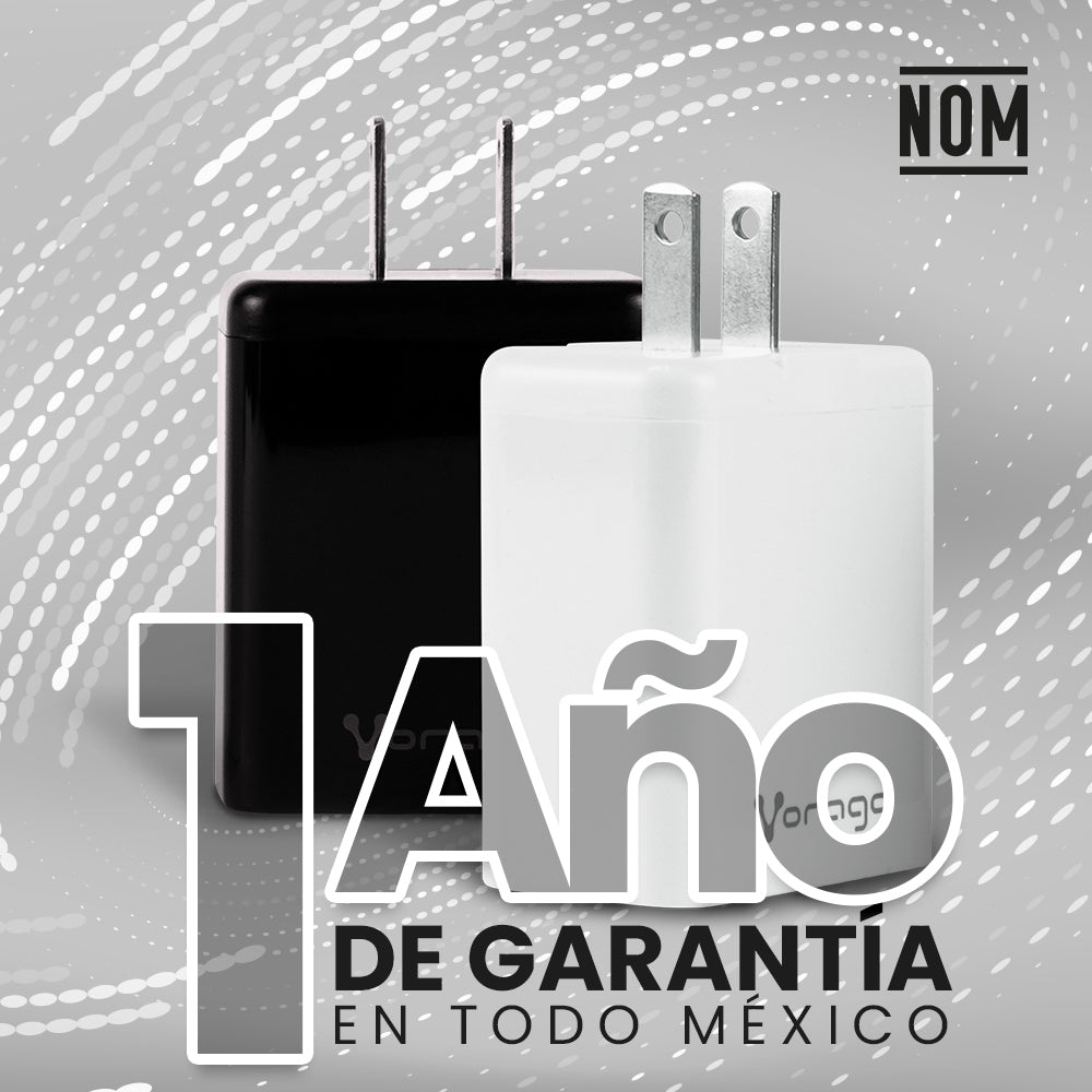 Vorago AU-350-WH cargador de dispositivo móvil Universal Blanco Corriente alterna Carga rápida Interior