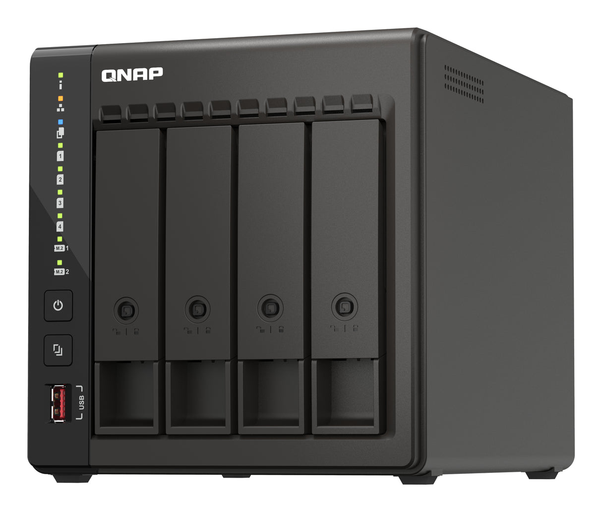 QNAP TS-453E Servidor M.2, Serial ATA III 2.5,3.5,M.2 cm (2.5,3.5,M.2") 2 Si