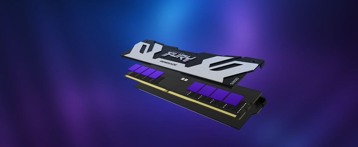 Kingston Technology 16 GB 6800 MT/s DDR5 CL36 DIMM FURY Renegade White XMP Memoria RAM Si 38 24 GB 1 x 24 GB
