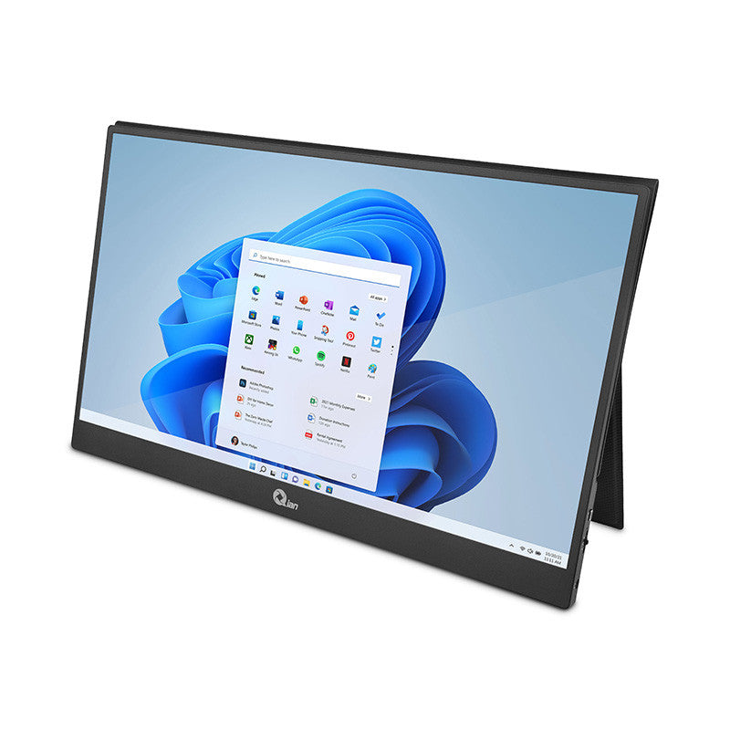 Qian QMP-IP16S televisor y monitor portátil Negro 39.6 cm (15.6") LCD 1920 x 1080 Pixeles, Full HD, 16.7 millones de col