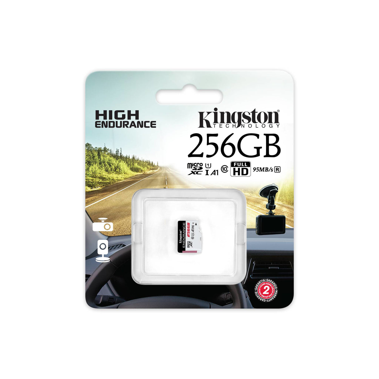 Kingston Technology SDCE/256GB Memoria Flash 256 GB MicroSDXC 95 MB/s 45 MB/s