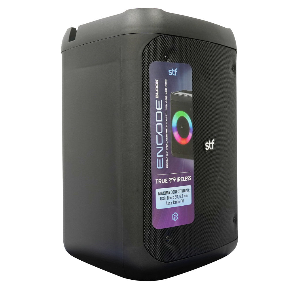 STF ST-S59130 altavoz portátil y para fiesta Altavoz portátil mono Negro 10 W, Inalámbrico y alámbrico, Universal