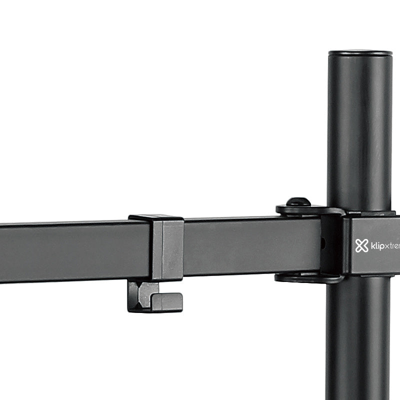 Klip Xtreme KPM-300 soporte para pantalla plana 81.3 cm (32") Escritorio Negro, Abrazadera/Ojal, 100 x 100 mm
