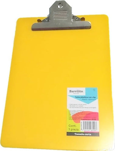 Barrilito 8192TCS portapapel A4 Negro, Azul, Rojo, Amarillo