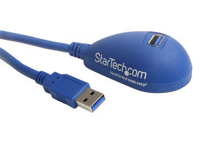 Cable Extensión USB 3.0 SuperSpeed 1,5m - Macho a Hembra USB A, Dock Sobremesa